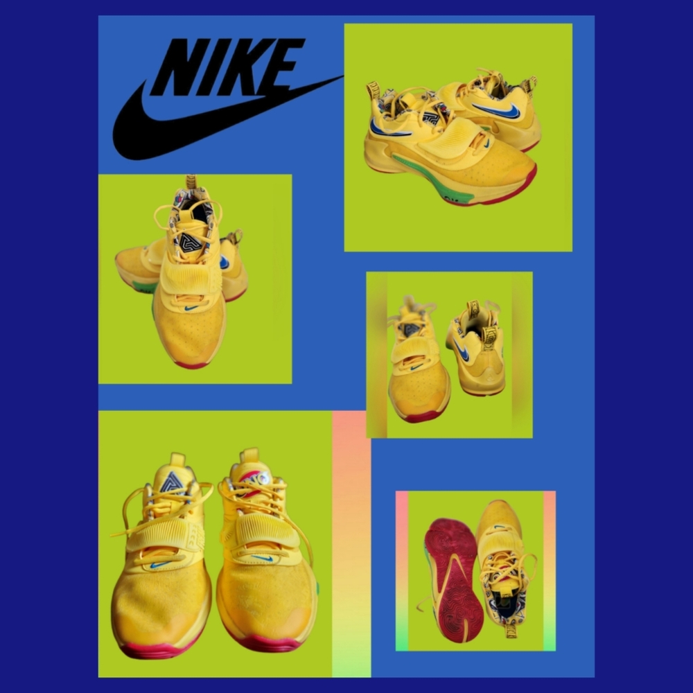 NIKE ZOOM FREAK 3 NRG SIZE 8.5 " 50th ANNIVERSARY" YELLOW ZEST